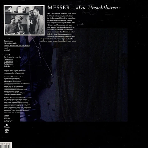 Messer - Die Unsichtbaren