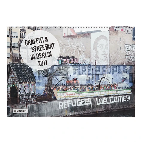 Anna Striebe - Graffiti & Street Art In Berlin - Wandkalender 2017