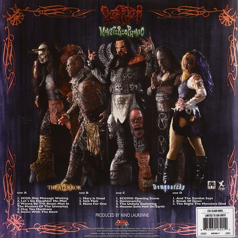 Lordi - Monstereophonic - Theaterror Vs. Demonarchy Color Vinyl Edition