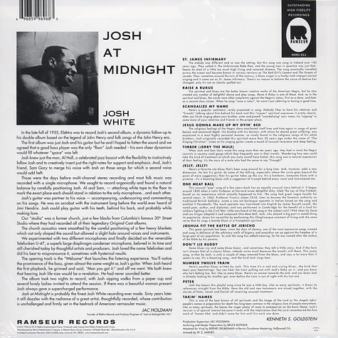 Josh White - Josh At Midnight
