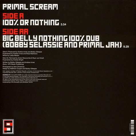 Primal Scream - 100% Or Nothing