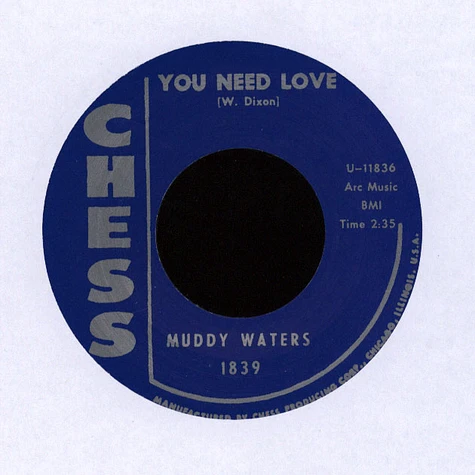 Muddy Waters / Howlin’ Wolf - You Need Love / Hidden Charms