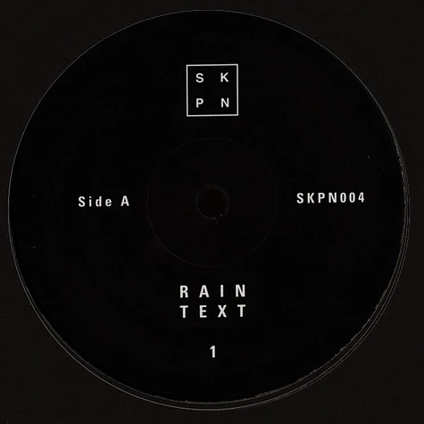 Rain Text - 1