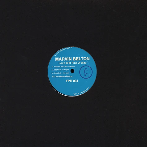 Marvin Belton - Love Will Find A Way