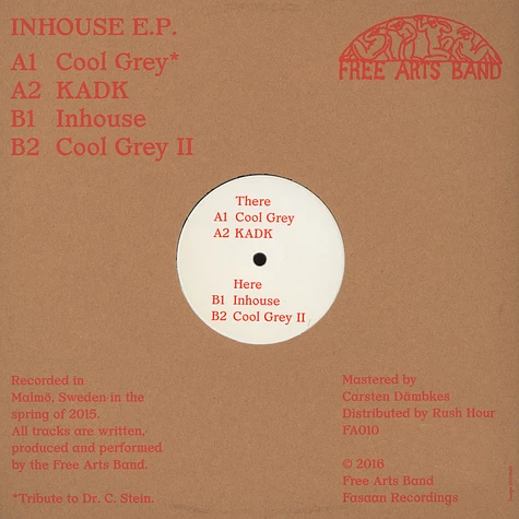 Free Arts Band - Inhouse EP