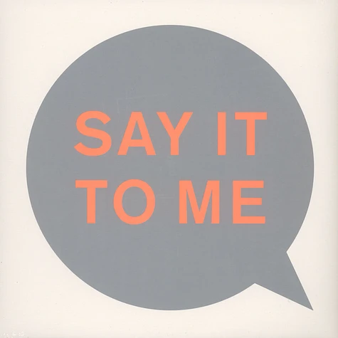 Pet Shop Boys - Say It To Me