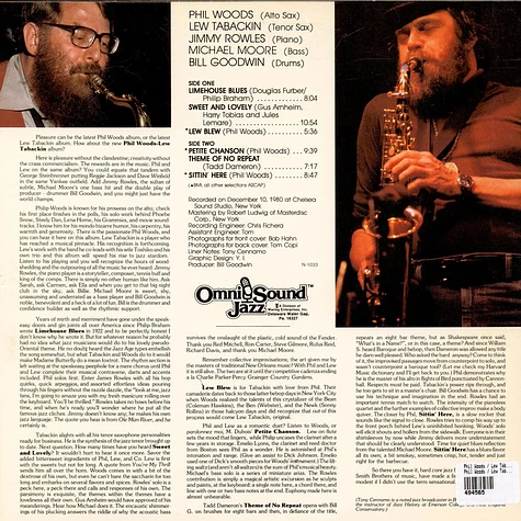 Phil Woods / Lew Tabackin - Phil Woods / Lew Tabackin