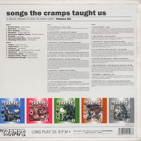 V.A. - Songs The Cramps Taught Us Volume 6