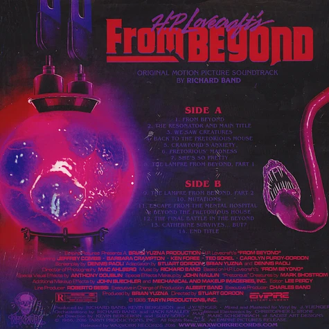 Richard Band - OST From Beyond Pink Slime Colored Edition