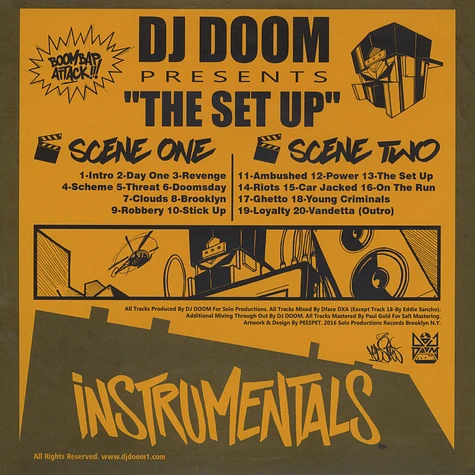 DJ Doom - The Set Up