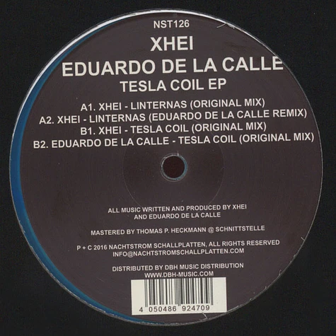 Xhei & Eduardo De La Calle - Tesla Coil EP