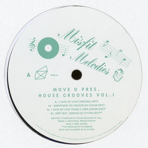 Move D Presents: - House Grooves Volume 1