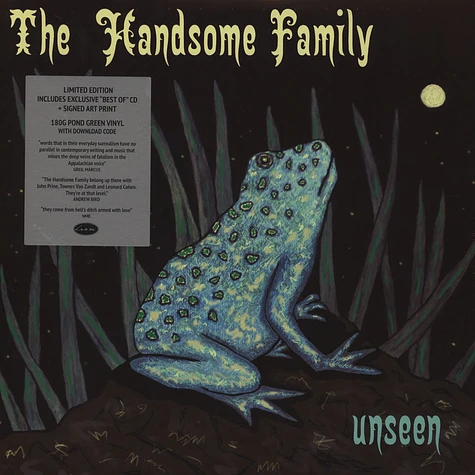 The Handsome Family - Unseen Transparent Green Vinyl Edition