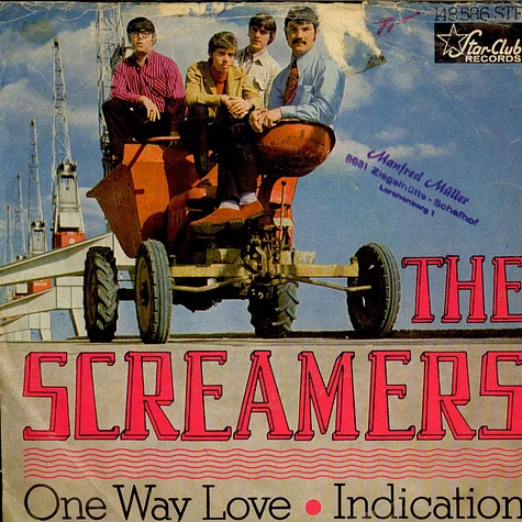 The Screamers - One Way Love / Indication