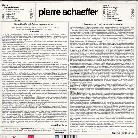 Pierre Schaeffer - 5 Études De Bruits - Étude Aux Objets