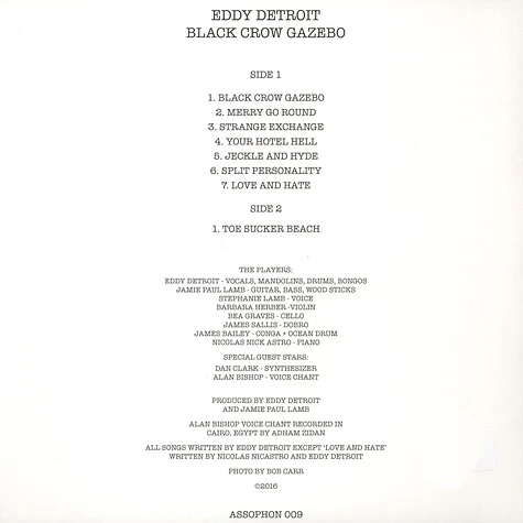 Eddy Detroit - Black Crow Gazebo