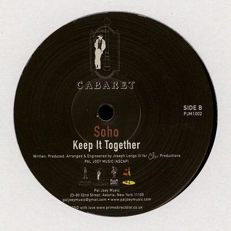 Soho - Hot Music / Keep It Together