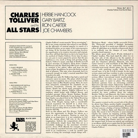Charles Tolliver And His All Stars - Charles Tolliver And His All Stars