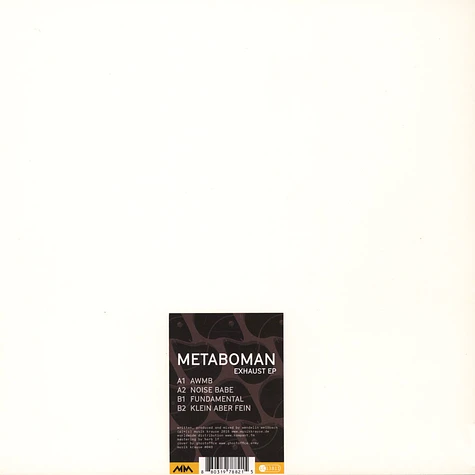 Metaboman - Exhaust EP