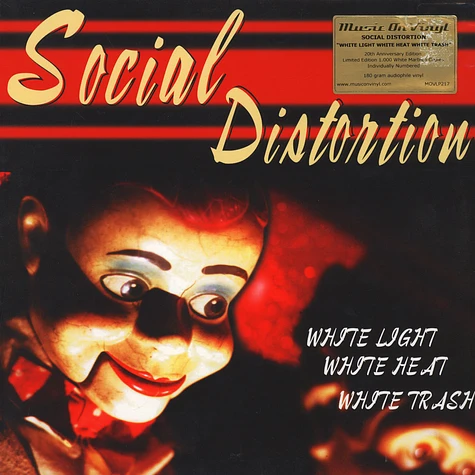 Social Distortion - White Light White Heat White Trash White Vinyl Edition