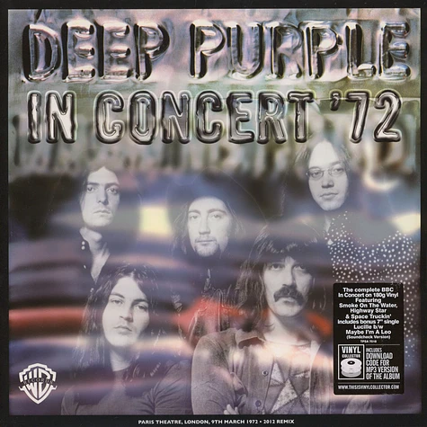 Deep Purple - In Concert 72