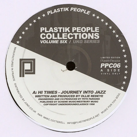 V.A. - Plastik People Collections Volume 6