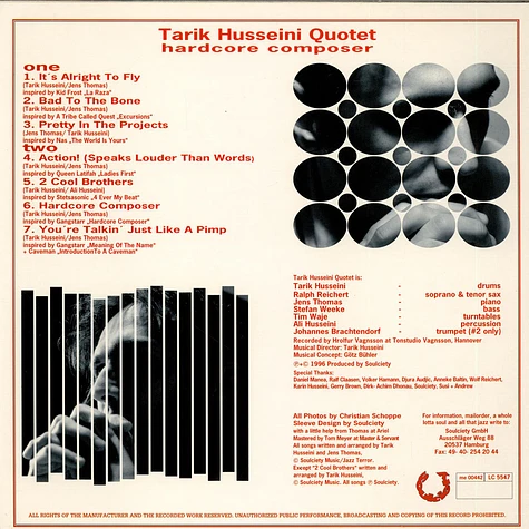 Tarik Husseini Quotet - Hardcore Composer