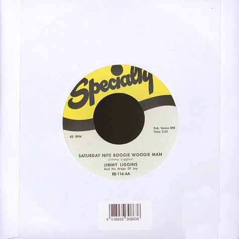 Daddy Cleanhead / Jimmy Liggins - Something's Going On / Saturday Night Boogie Woogi