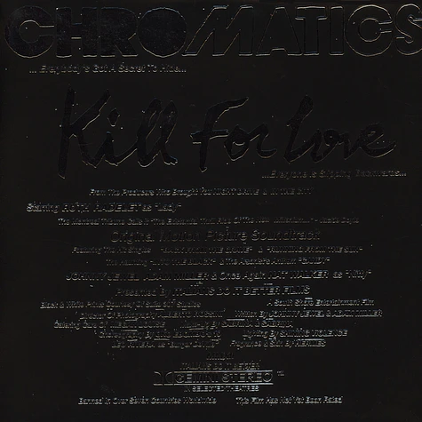 Chromatics - Kill For Love Red Vinyl Edition