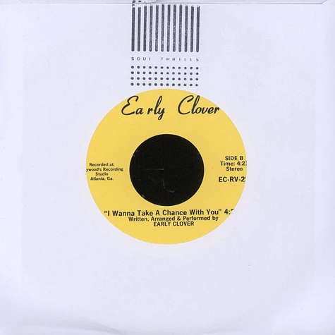 Early Clover - Who Are You / I Wanna Take A Chance With You