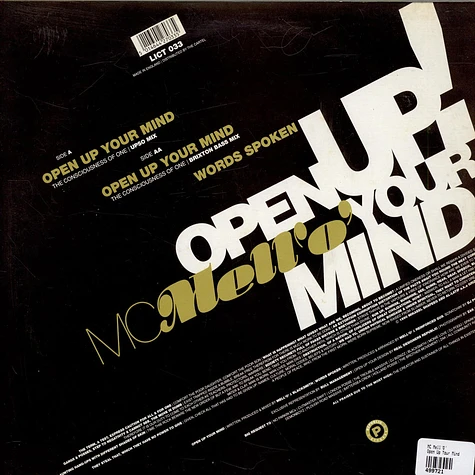 MC Mell'O' - Open Up Your Mind