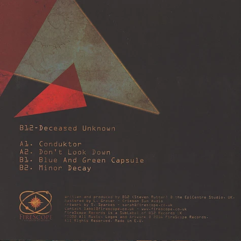 B12 - Deceased Unknown