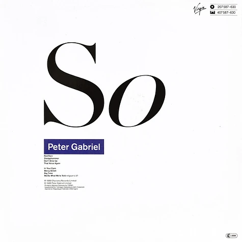 Peter Gabriel - So