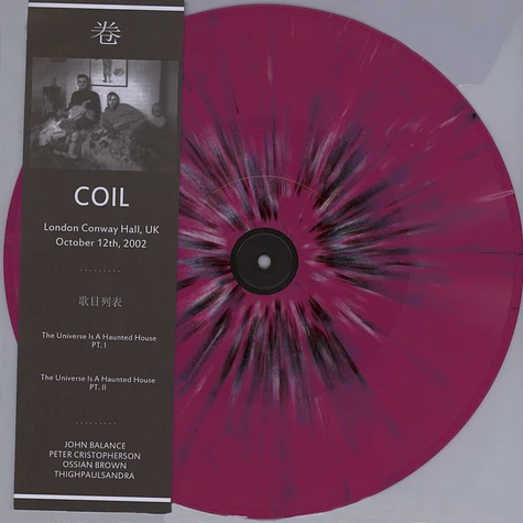 Coil - London Convay Hall, October 12th, 2002