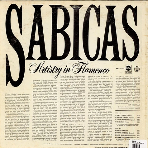 Sabicas - Artistry In Flamenco
