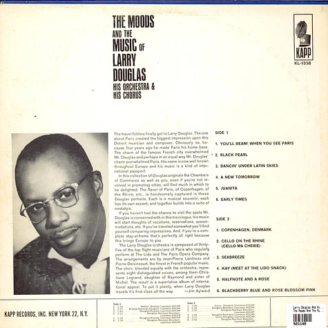 Larry Douglas And His Orchestra - The Moods And The Music Of Larry Douglas, His Orchestra & His Chorus