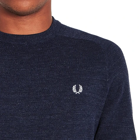 Fred Perry - Bomber Cuff Crewneck Sweater