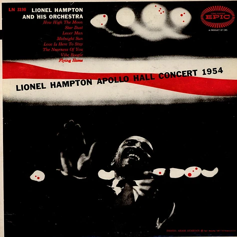 Lionel Hampton And His Orchestra - Lionel Hampton Apollo Hall Concert 1954