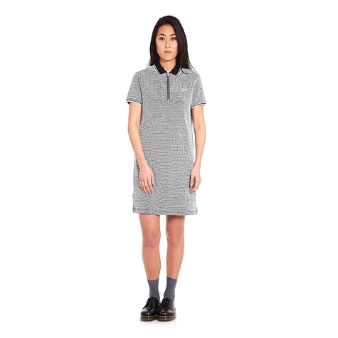 Fred Perry - Texture Zip Neck Dress