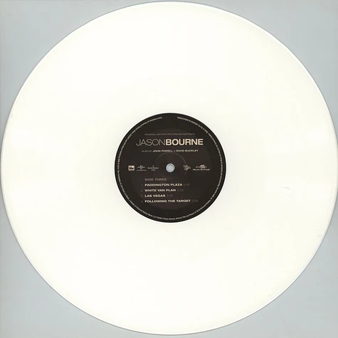 John Powell & David Buckley - OST Jason Bourne White Vinyl Edition