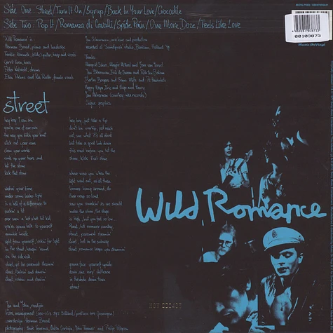Herman Brood & His Wild Romance - Street Turquoise Vinyl Edition
