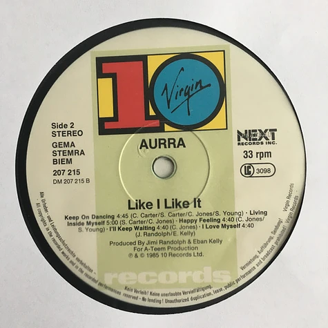 Aurra - Like I Like It