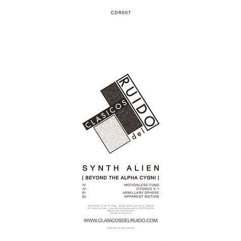 Synth Alien - Beyond The Alpha Cygni