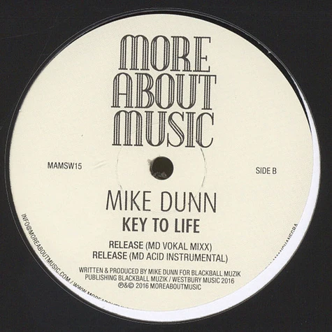Mike Dunn - Key To Life EP