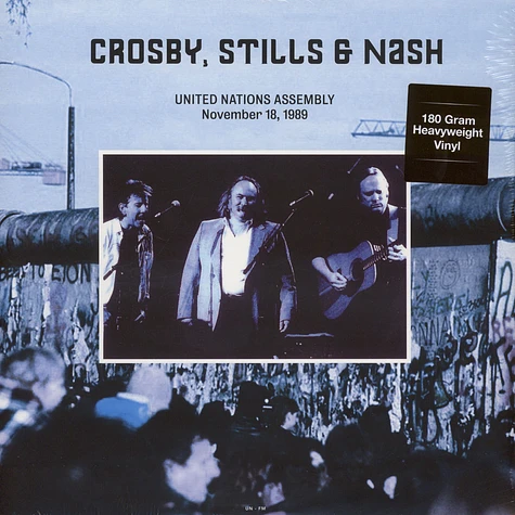 Crosby, Stills & Nash - United Nations Assembly, November 18, 1989 UN-FM