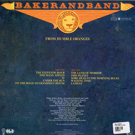 Bakerandband - From Humble Oranges