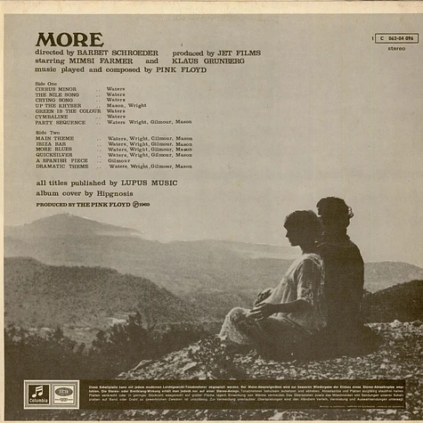 Pink Floyd - Soundtrack From The Film "More"