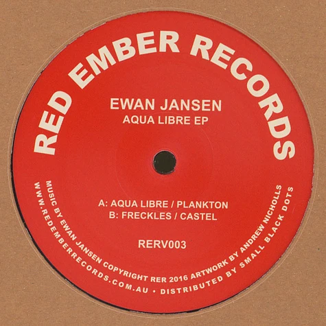 Ewan Jansen - Aqua Libre EP