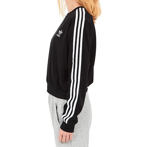 adidas - 3 Stripes Crop Sweater