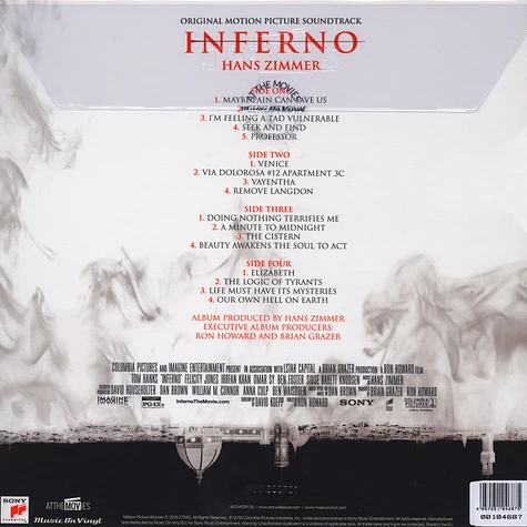 Hans Zimmer - OST Inferno Red Vinyl Edition